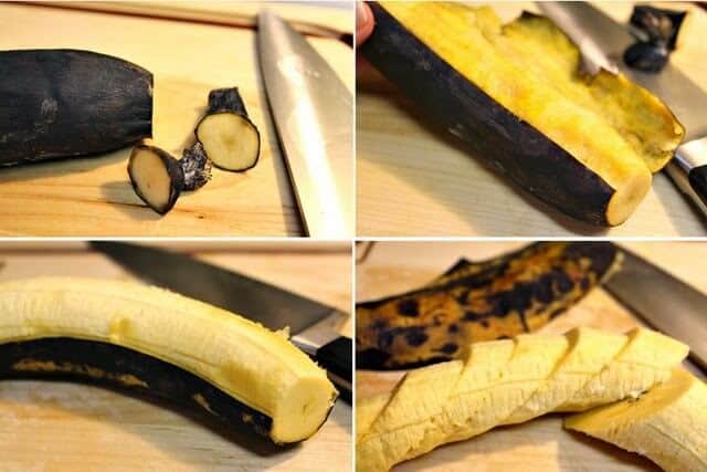 Plátanos Fritos, instrucciones paso a paso