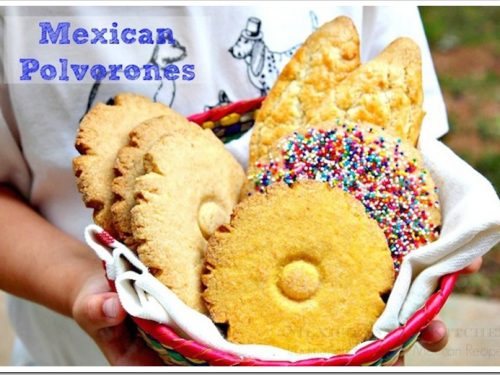 Receta Pan de dulce Polvorones Mexicanos │Recetas Mexicanas
