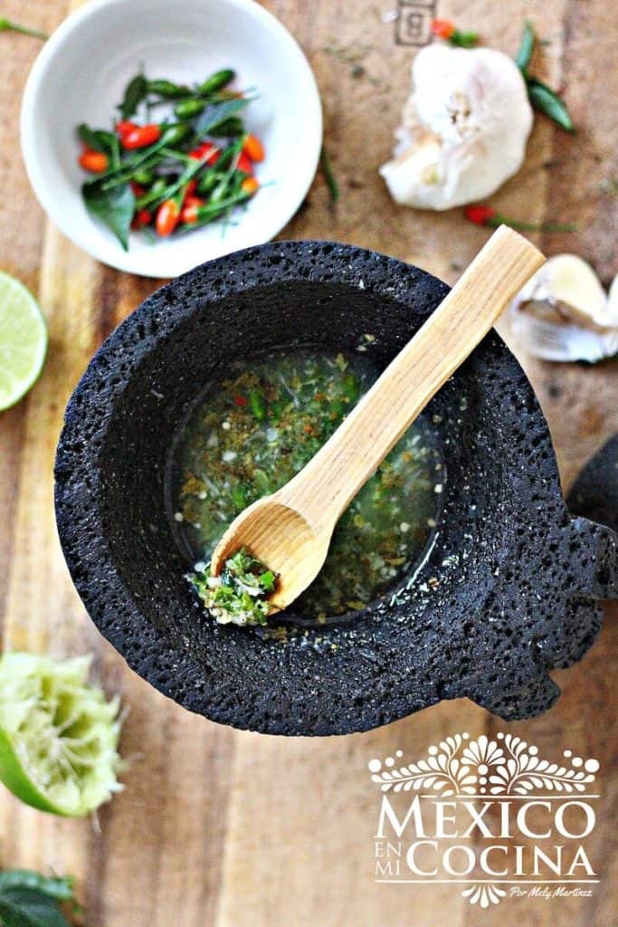 Salsa de chile de monte piquin fresco | Recetas Mexicanas