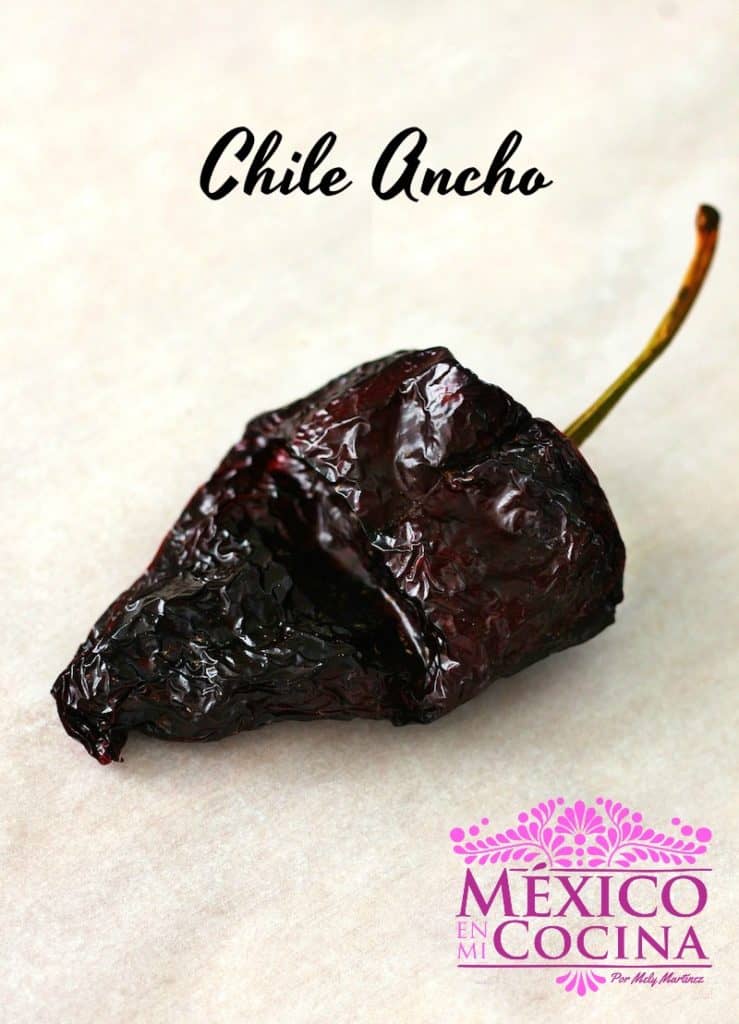 Chile Ancho - Guia de chiles secos